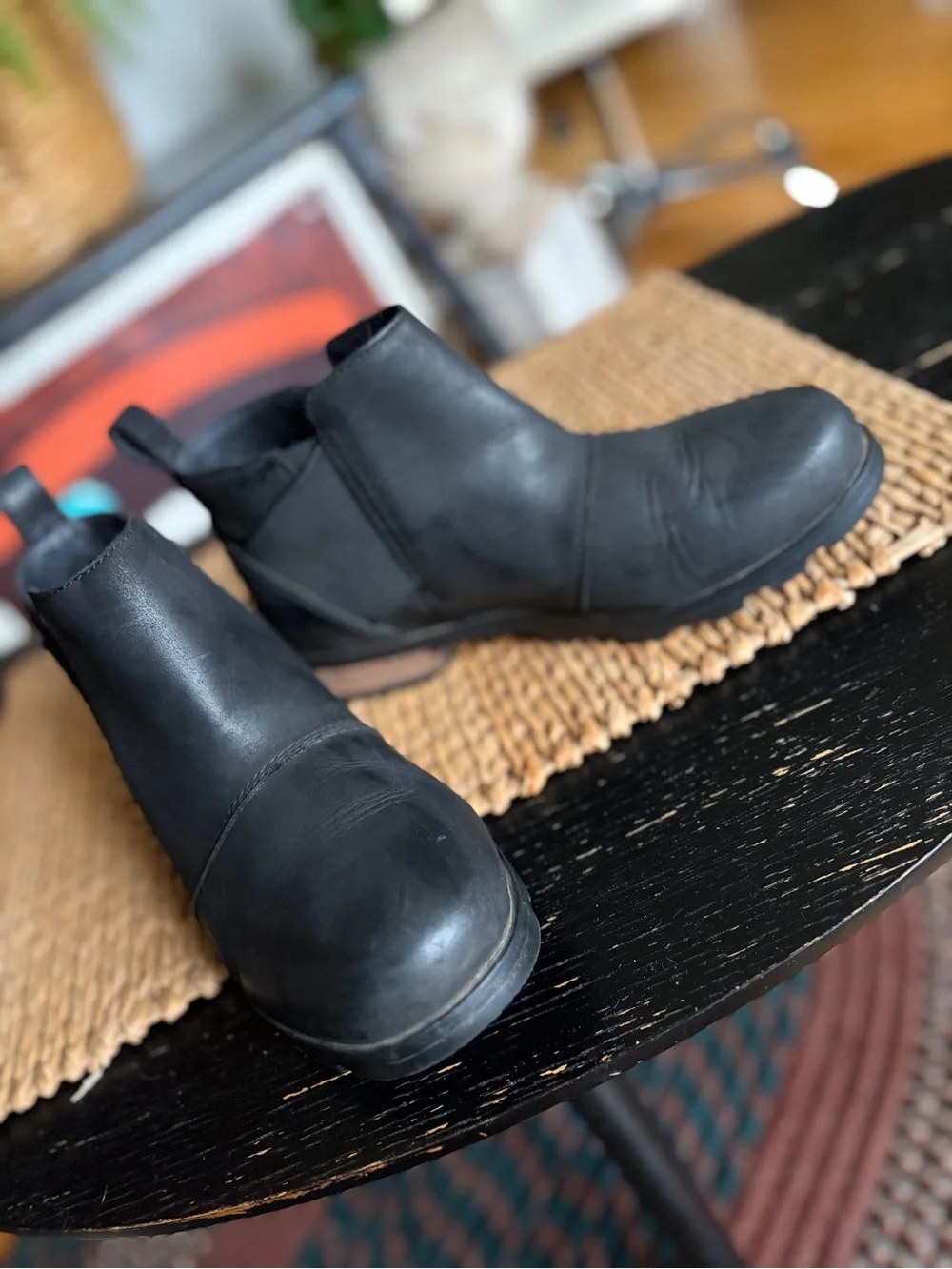 Sorel Leather Emelie Chelsea Ankle Waterproof Bootie